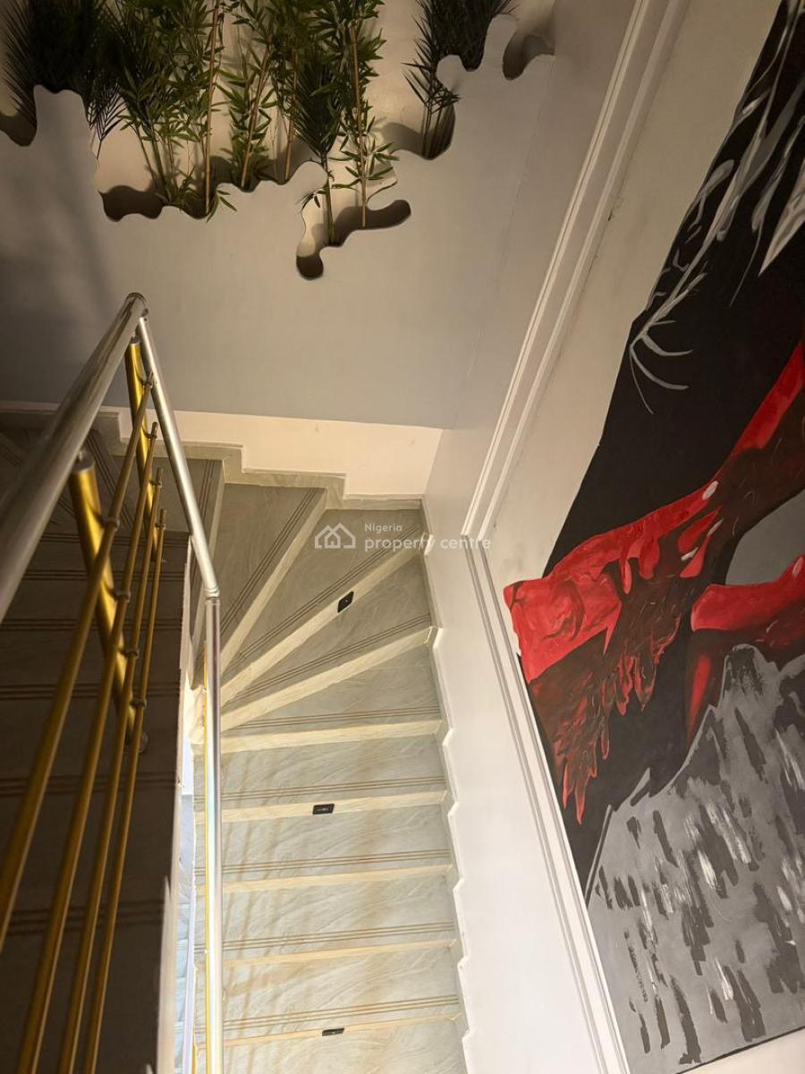 4 Bedroom Terrace Duplex with Private Rooftop, Ps5, Jacuzzi, Ikate, Lekki, Lagos, Flat / Apartment Short Let