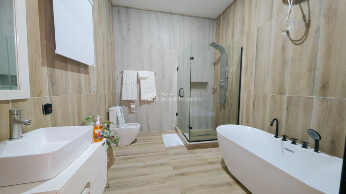 4 Bedroom Terrace Duplex with Private Rooftop, Ps5, Jacuzzi, Ikate, Lekki, Lagos, Flat / Apartment Short Let