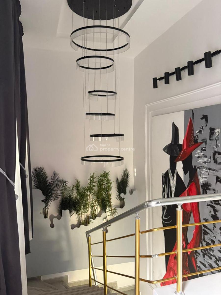 4 Bedroom Terrace Duplex with Private Rooftop, Ps5, Jacuzzi, Ikate, Lekki, Lagos, Flat / Apartment Short Let