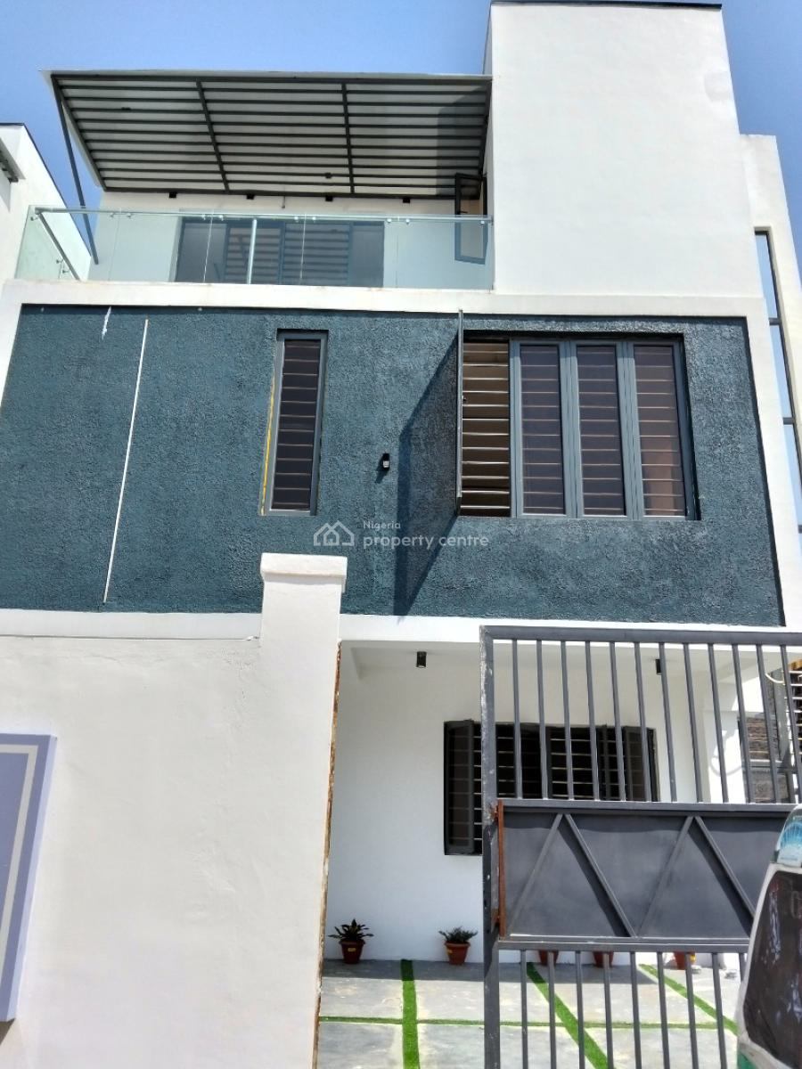 Beautiful 4 Bedroom Semi Detached House with Bq.., Lekki, Lagos, Semi-detached Duplex for Sale