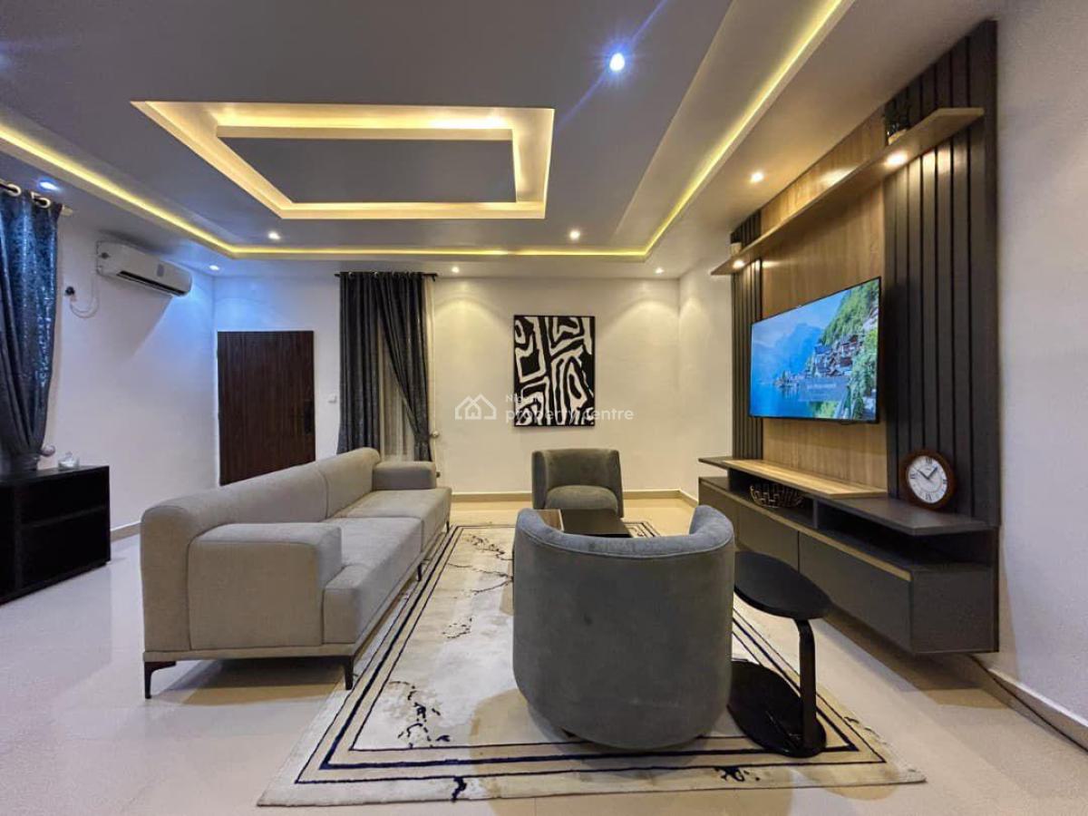 4 Bedroom Fully Detached Self Compound Duplex with 2 Living Rooms, Lekki Phase 1, Lekki, Lagos, Flat / Apartment Short Let