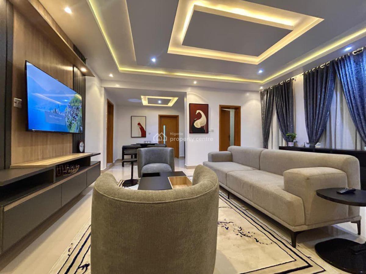 4 Bedroom Fully Detached Self Compound Duplex with 2 Living Rooms, Lekki Phase 1, Lekki, Lagos, Flat / Apartment Short Let