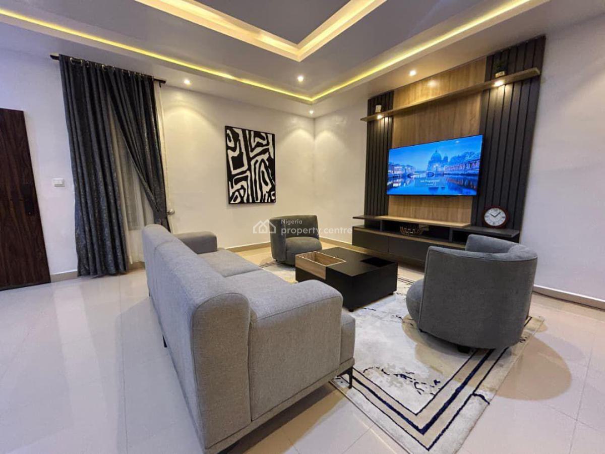 4 Bedroom Fully Detached Self Compound Duplex with 2 Living Rooms, Lekki Phase 1, Lekki, Lagos, Flat / Apartment Short Let