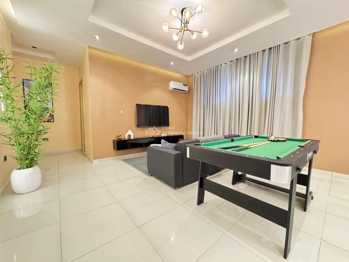 Brand New Luxurious 3 Bedroom Maisonette with Pool, Ps5 & Snooker, Lekki Phase 1, Lekki, Lagos, Flat / Apartment Short Let