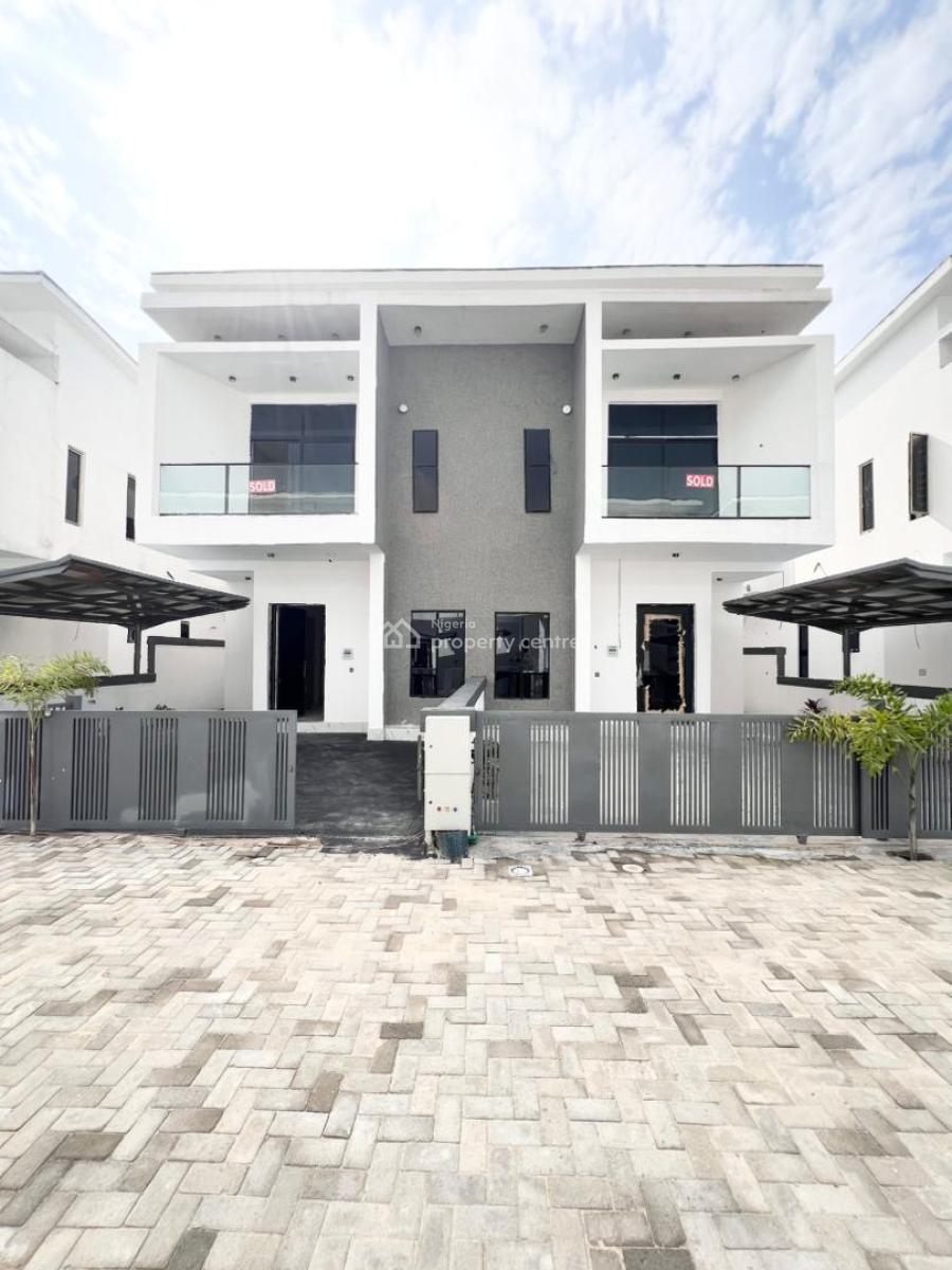4 Bedroom Semi Detached, Orchid, Lekki, Lagos, House for Sale