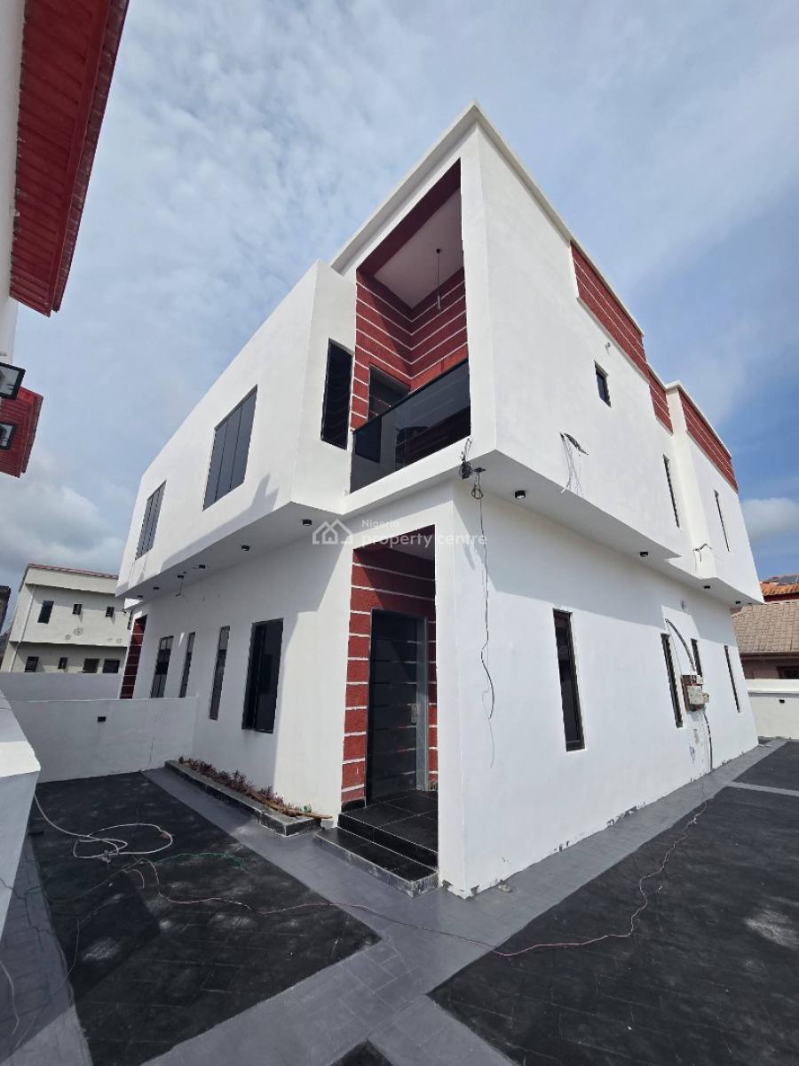 4 Bedroom Semi Detached Duplex in a Serene Neighborhood, Sangotedo, Ajah, Lagos, Semi-detached Duplex for Sale