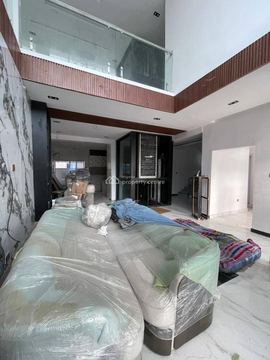 5 Bedroom Fully Detached Duplex with a Bq, Chevron, Lekki, Lagos, Detached Duplex for Sale