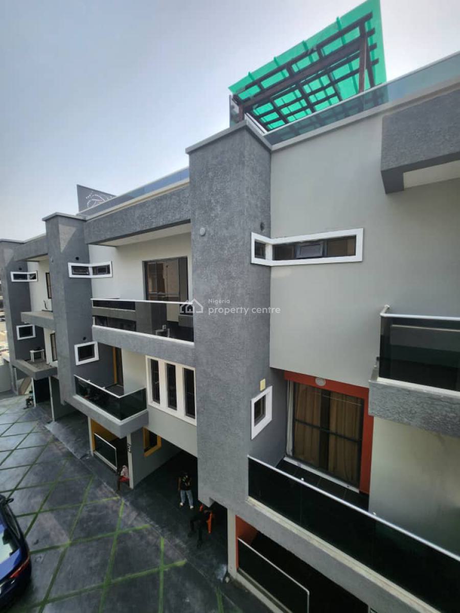 5 Bedroom Terrace Duplex with Bq, Ikate, Lekki, Lagos, Terraced Duplex for Rent