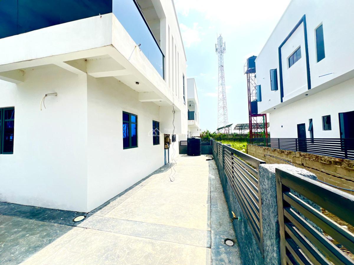 Brand Newly Built 4 Bedroom Fully Detached Duplex with Bq, Sangotedo, Ajah, Lagos, Detached Duplex for Rent
