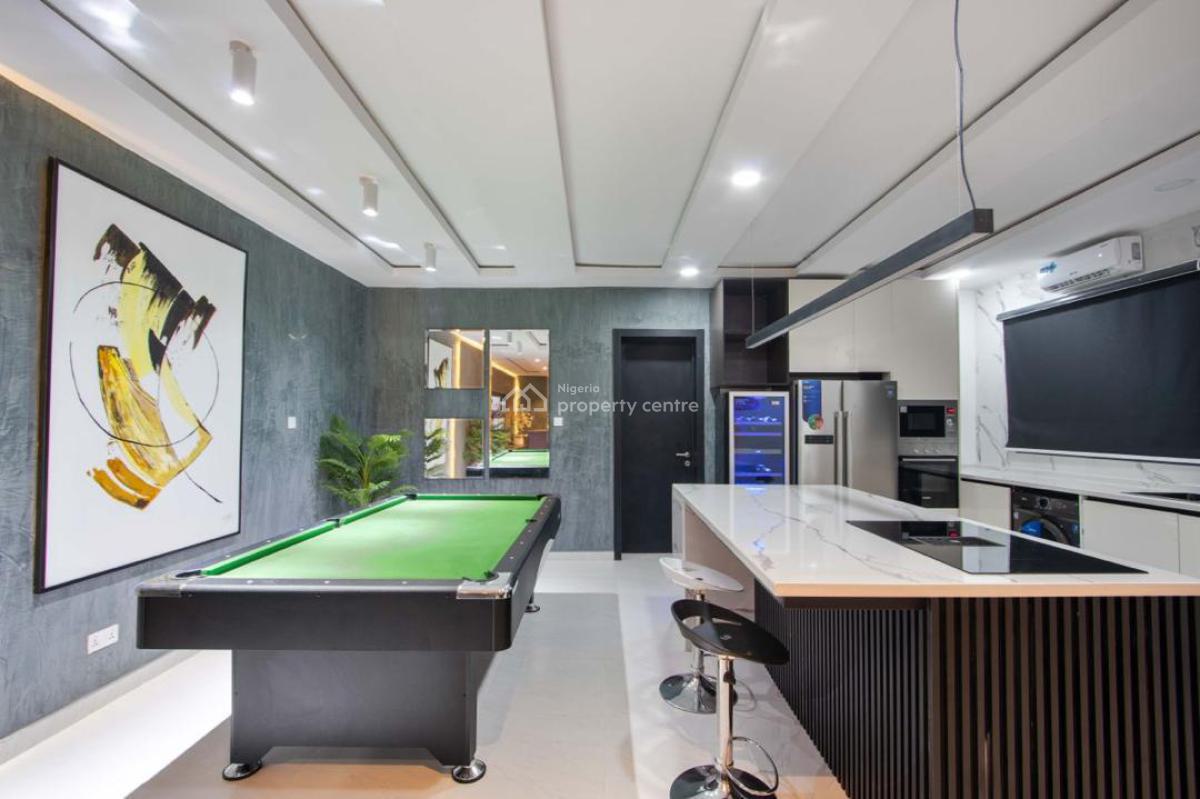 Luxury 2 Bedroom Apartment with Snooker and Swimming Pool, Lekki Phase 1, Lekki, Lagos, Flat / Apartment Short Let