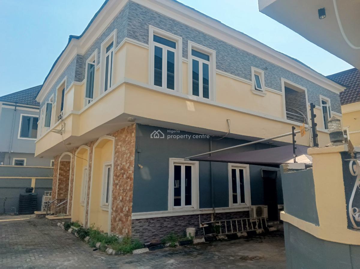 5 Bedrooms + Bq Detached Duplex(back Unit), Chevy View Estate, Chevron Drive, Chevron, Lekki, Lagos, Detached Duplex for Sale