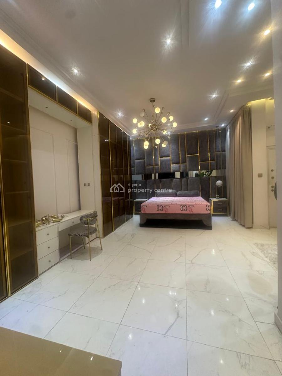 Fully Furnished 4bedroom Semi Detached Duplex with Bq, Generator, Osapa, Lekki, Lagos, Semi-detached Duplex for Rent