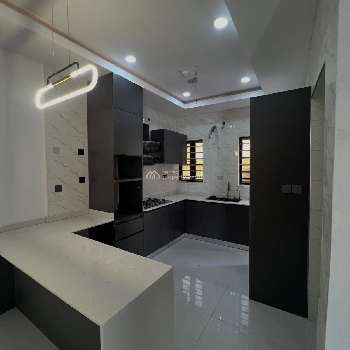 Brand New Four Bedroom Detached Duplex with Swimming Pool, Crown Estate, Sangotedo, Ajah, Lagos, Detached Duplex for Rent