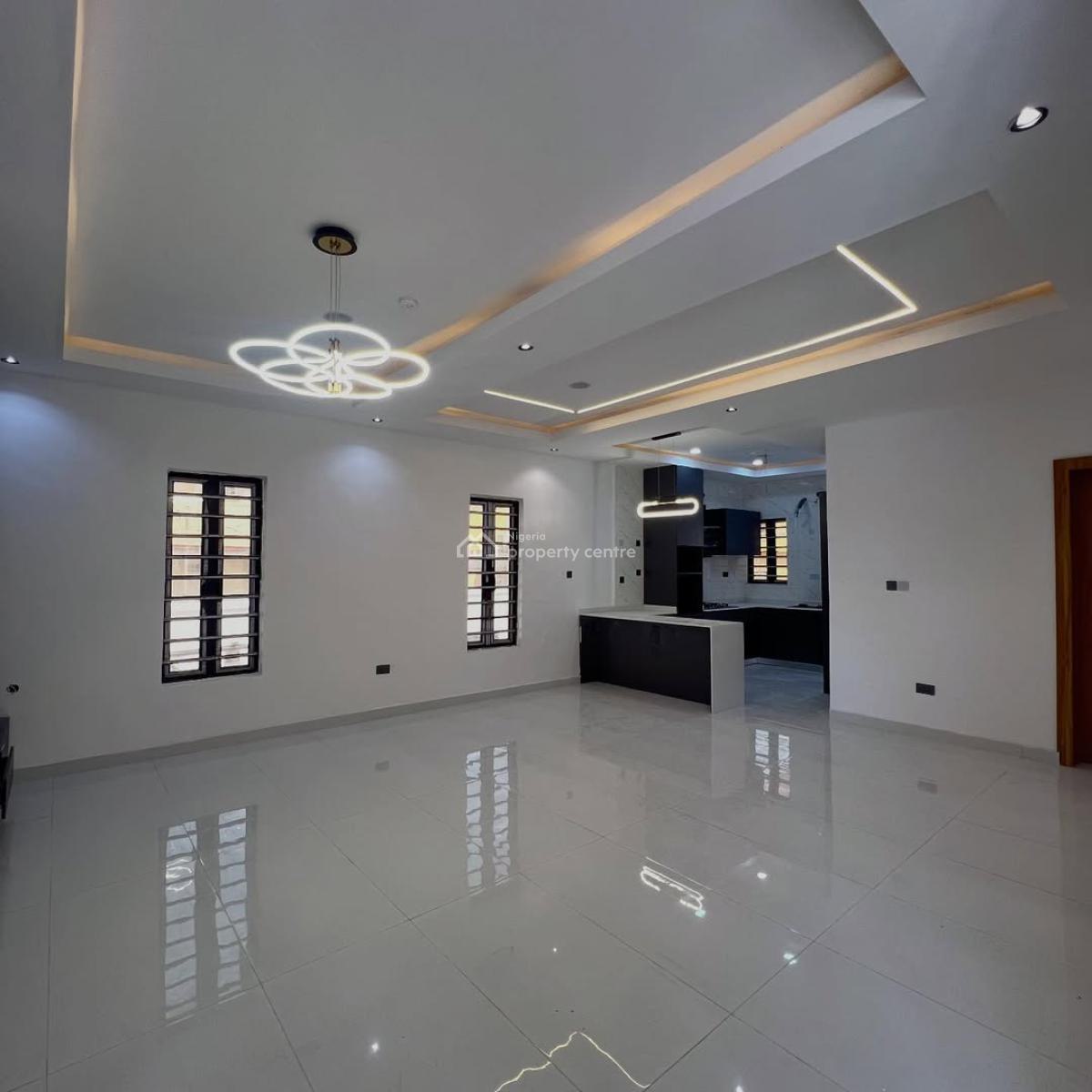 Brand New Four Bedroom Detached Duplex with Swimming Pool, Crown Estate, Sangotedo, Ajah, Lagos, Detached Duplex for Rent