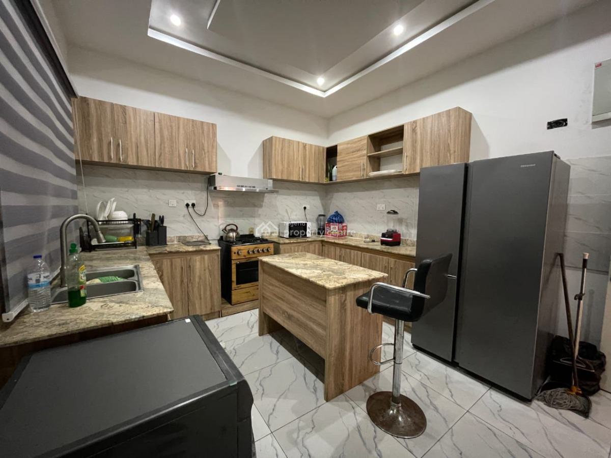 4 Bedroom Self Compound Duplex with Ps5 Air Hockey and Balcony, Agungi, Lekki, Lagos, House Short Let