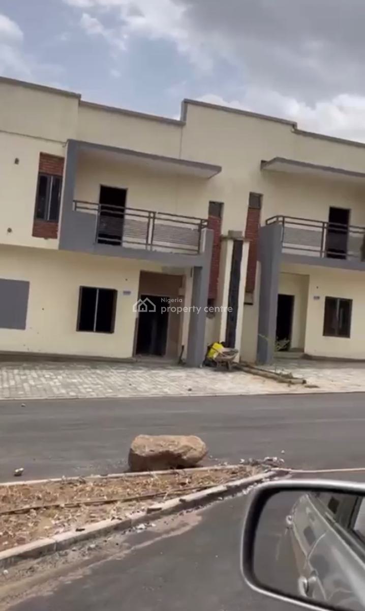 Luxury 4 Bedroom En-suite Carcass +bq, Life Camp, Abuja, Terraced Duplex for Sale