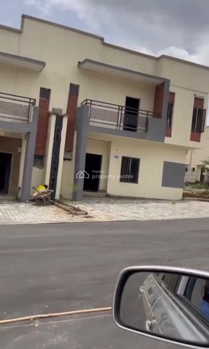 Luxury 4 Bedroom En-suite Carcass +bq, Life Camp, Abuja, Terraced Duplex for Sale