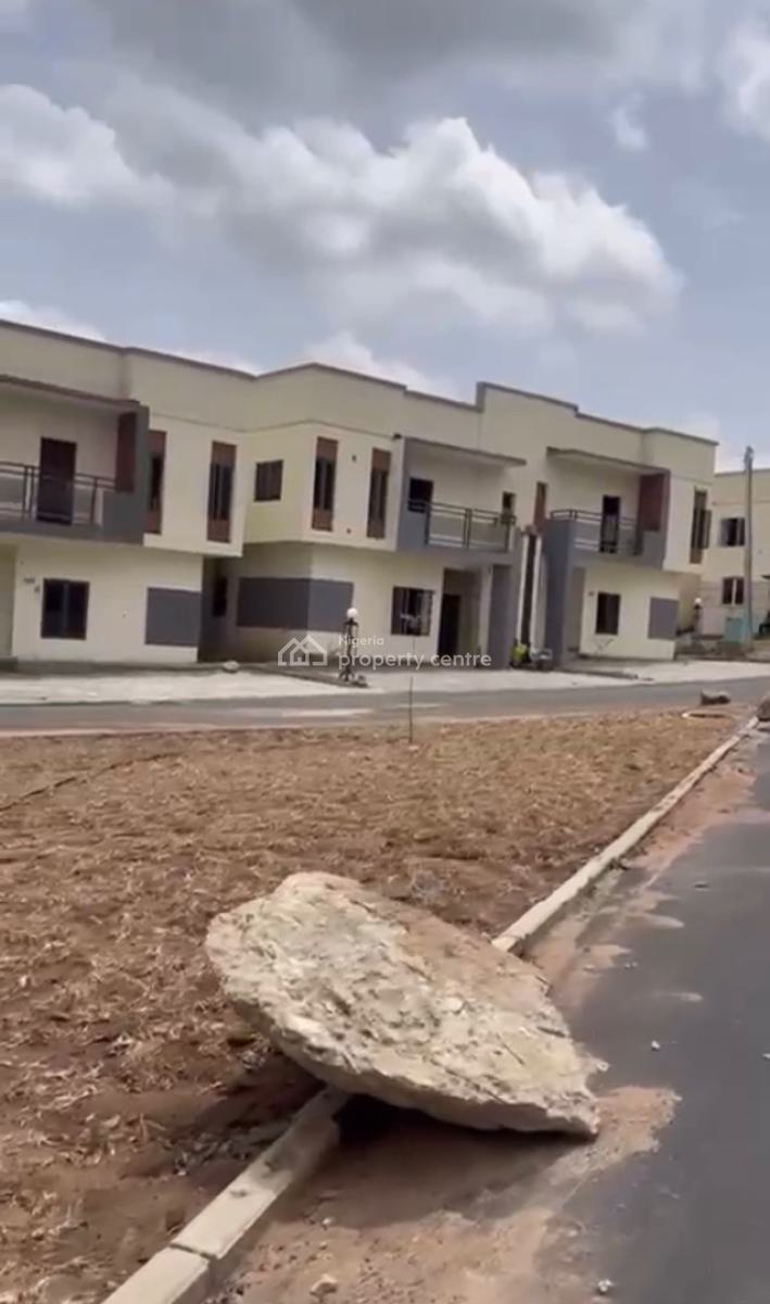 Luxury 4 Bedroom En-suite Carcass +bq, Life Camp, Abuja, Terraced Duplex for Sale