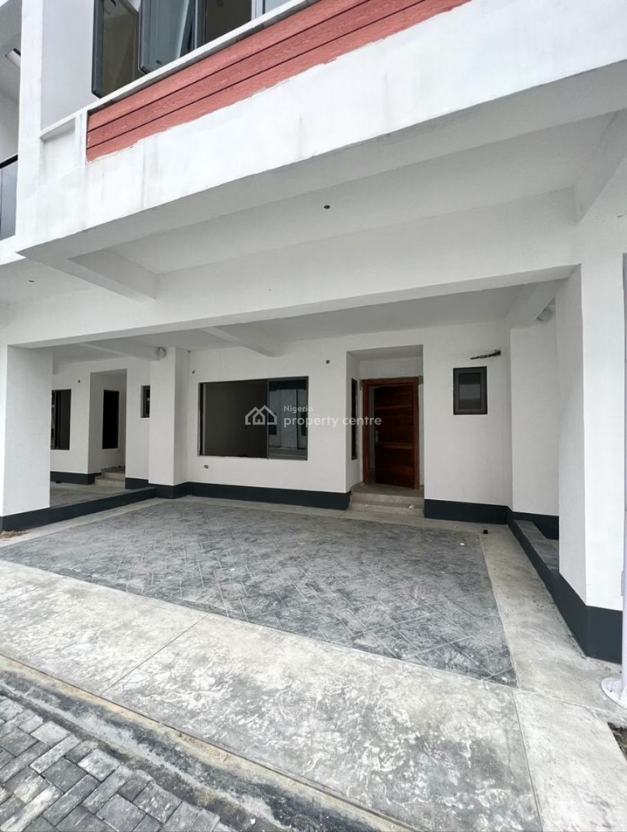 4 Bedroom Terraced Duplex in a Serviced Estate, Beach Resort Estate, Osapa, Lekki, Lagos, House for Sale