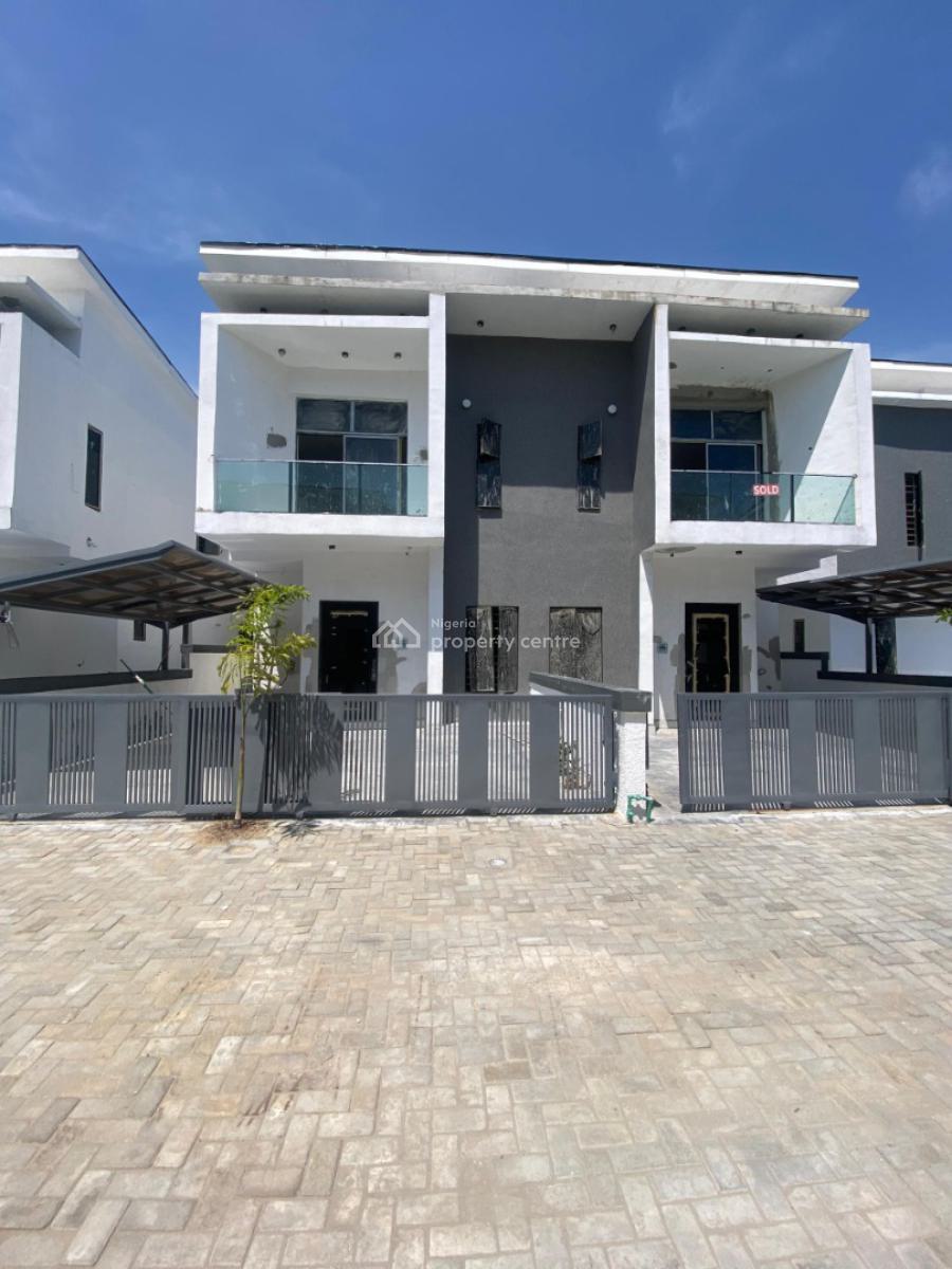 4 Bedroom Semi Detached Duplex with Bq, Orchid, Ikota, Lekki, Lagos, Semi-detached Duplex for Rent