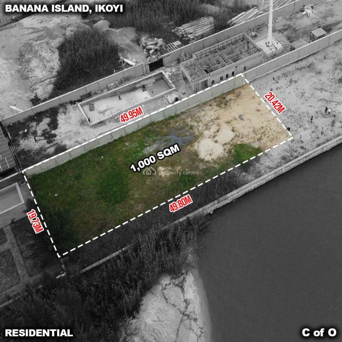 1,000 Sqm Bareland, Banana Island, Ikoyi, Lagos, Residential Land for Sale