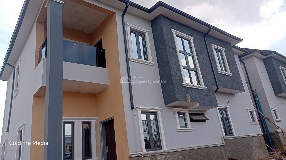 4 Bedroom Semi Detached Duplex with 1 Room Bq and 2 Parlours, Life Camp, Abuja, Semi-detached Duplex for Sale