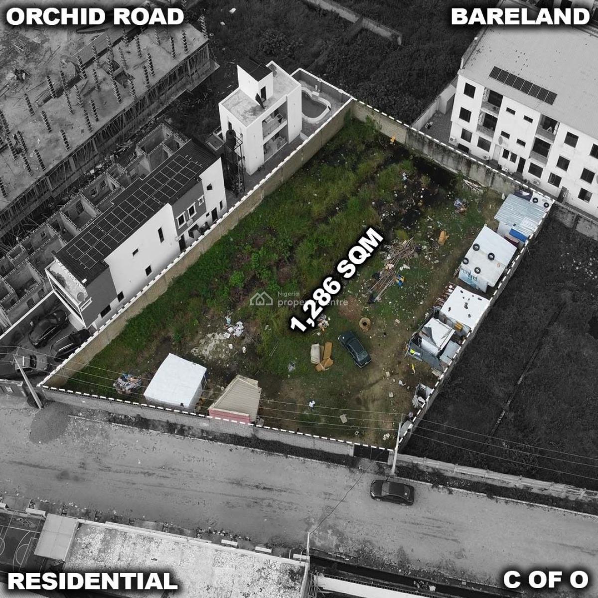 1,286 Sqm Bareland, Orchid Road, Lekki, Lagos, Land for Sale