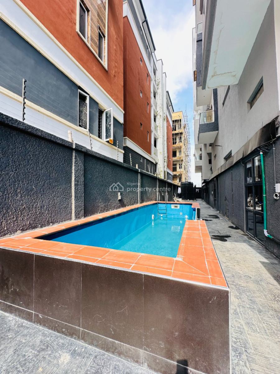 Beautifully 2 Bedroom Maisonette with Pool, Gym & Elevator, Lekki Phase 1, Lekki, Lagos, House for Rent