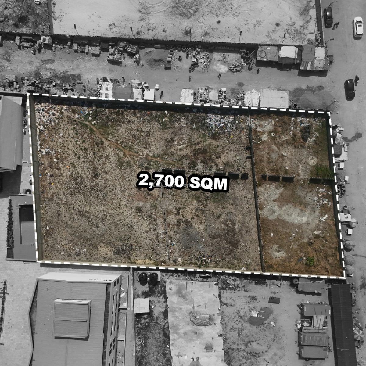 2,700 Sqm of Bare Land (corner-piece), Ilasan, Ikate, Lekki, Lagos, Land for Sale