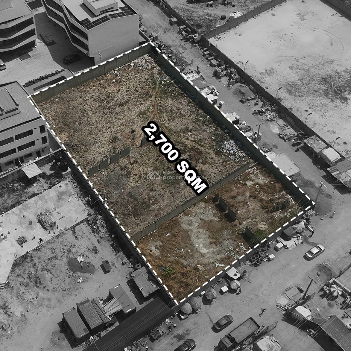 2,700 Sqm of Bare Land (corner-piece), Ilasan, Ikate, Lekki, Lagos, Land for Sale