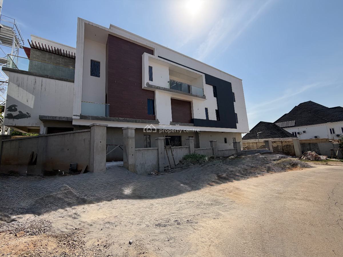 Luxurious 4 Bedroom Duplex, Off Coza, Guzape District, Abuja, Detached Duplex for Sale