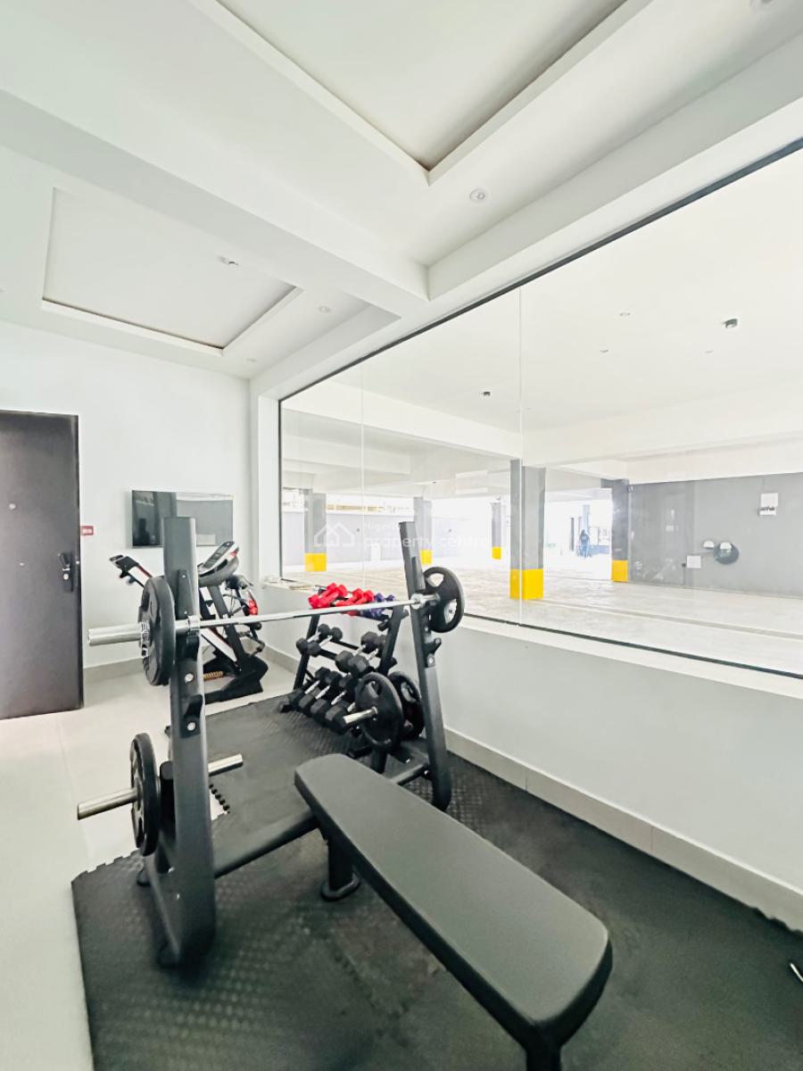 Cozy 2 Bedroom Apartment with Bq, Gym and Elevator, Lekki Phase 1, Lekki, Lagos, Flat / Apartment for Rent