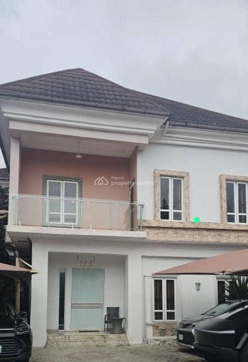 Luxury 5 Bedroom Detached House with 3 Bq Sitting on 800sqm Land, Lekki Phase 1, Lekki, Lagos, Detached Duplex for Sale
