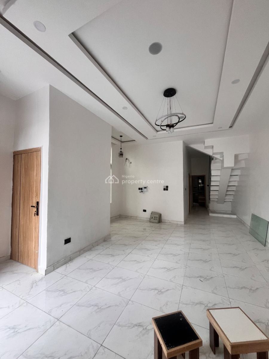 Elegant 4-bedroom Semi-detached Duplex with Bq, Sangotedo, Ajah, Lagos, Semi-detached Duplex for Sale