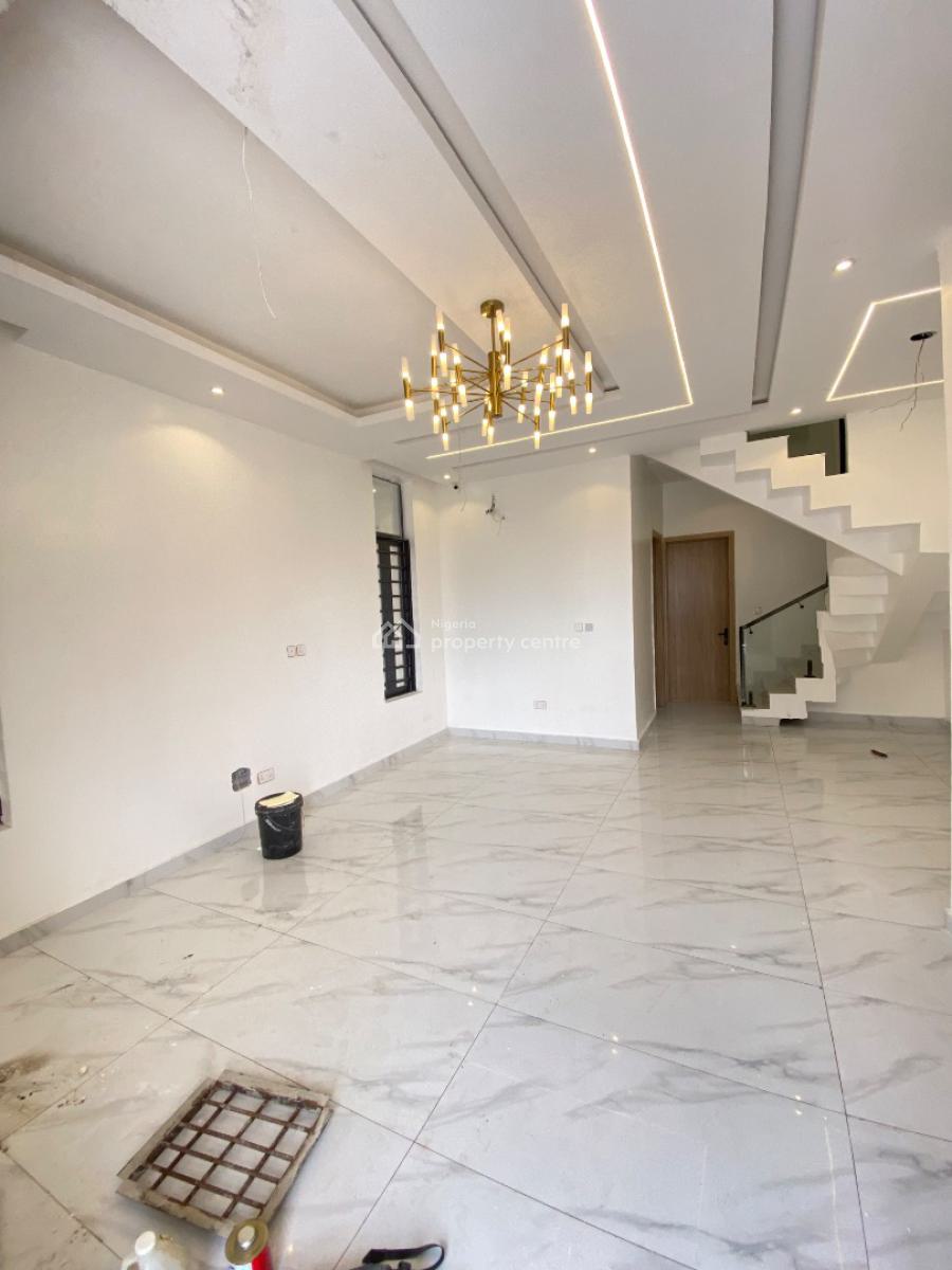 Contemporary 4 Bedroom Fully Detached Duplex with Bq, Sangotedo, Ajah, Lagos, Detached Duplex for Sale