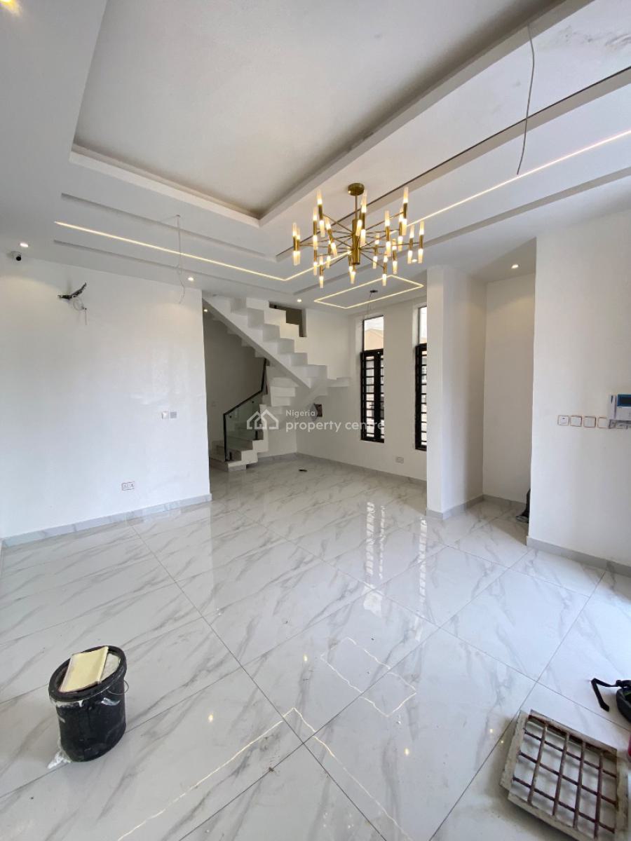 Contemporary 4 Bedroom Fully Detached Duplex with Bq, Sangotedo, Ajah, Lagos, Detached Duplex for Sale