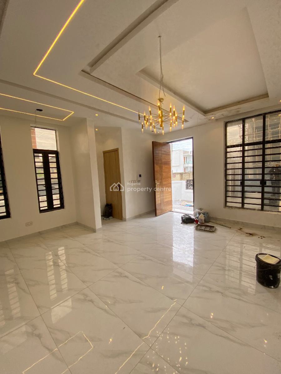 Contemporary 4 Bedroom Fully Detached Duplex with Bq, Sangotedo, Ajah, Lagos, Detached Duplex for Sale