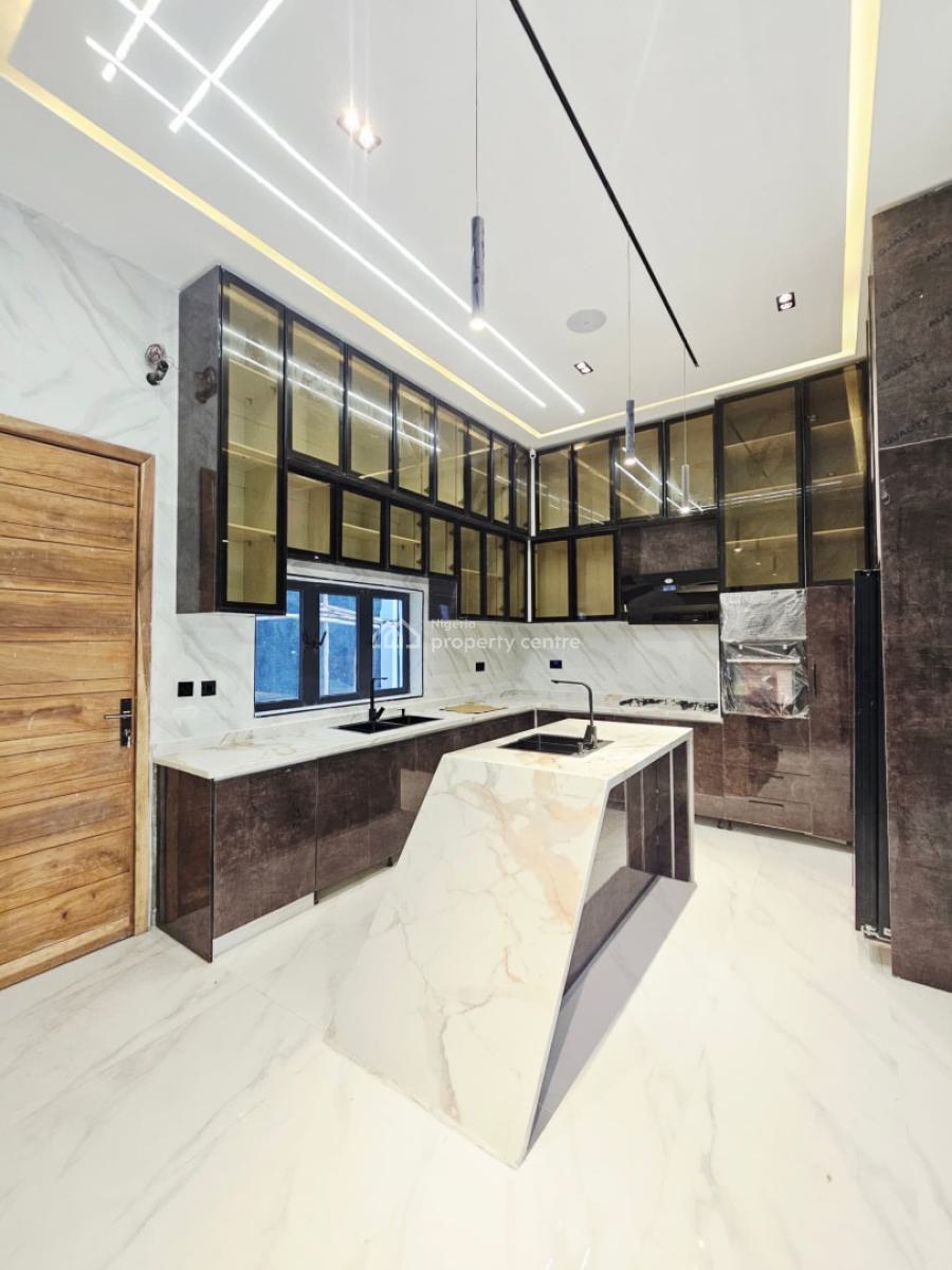 Contemporary 5 Bedroom Detached Duplex with Swimming Pool and Bq, Chevron, Lekki, Lagos, Detached Duplex for Sale