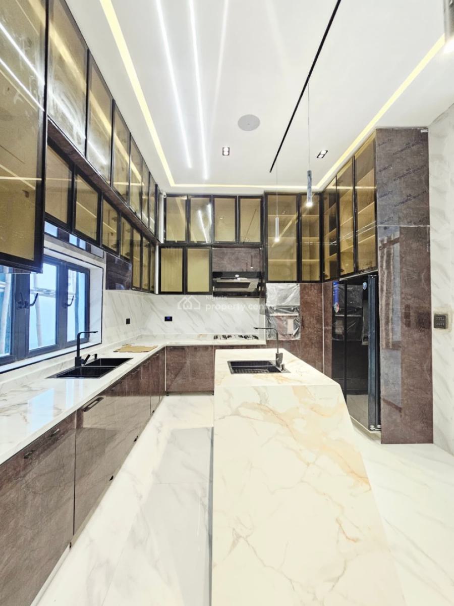 Contemporary 5 Bedroom Detached Duplex with Swimming Pool and Bq, Chevron, Lekki, Lagos, Detached Duplex for Sale