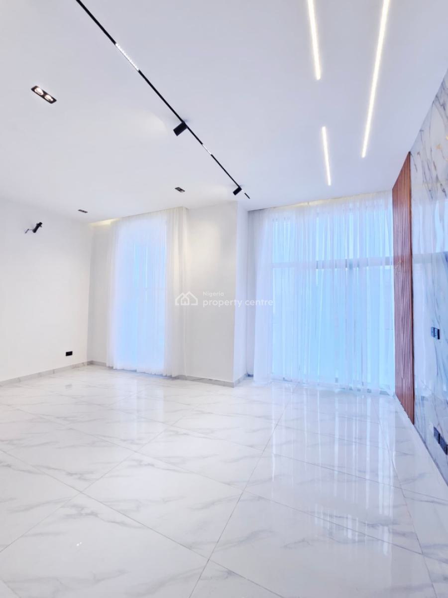 Contemporary 5 Bedroom Detached Duplex with Swimming Pool and Bq, Chevron, Lekki, Lagos, Detached Duplex for Sale