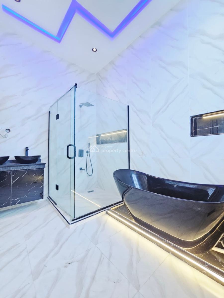 Contemporary 5 Bedroom Detached Duplex with Swimming Pool and Bq, Chevron, Lekki, Lagos, Detached Duplex for Sale