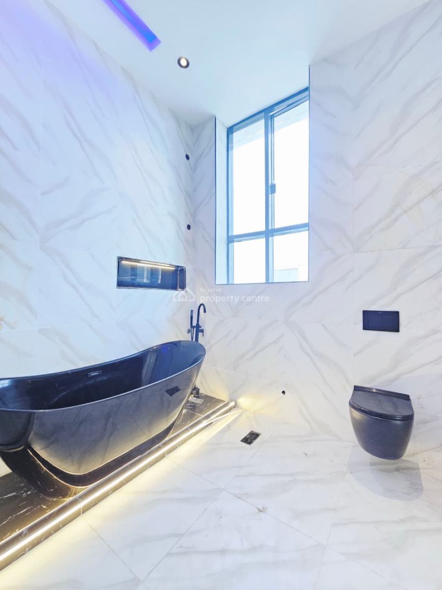 Contemporary 5 Bedroom Detached Duplex with Swimming Pool and Bq, Chevron, Lekki, Lagos, Detached Duplex for Sale