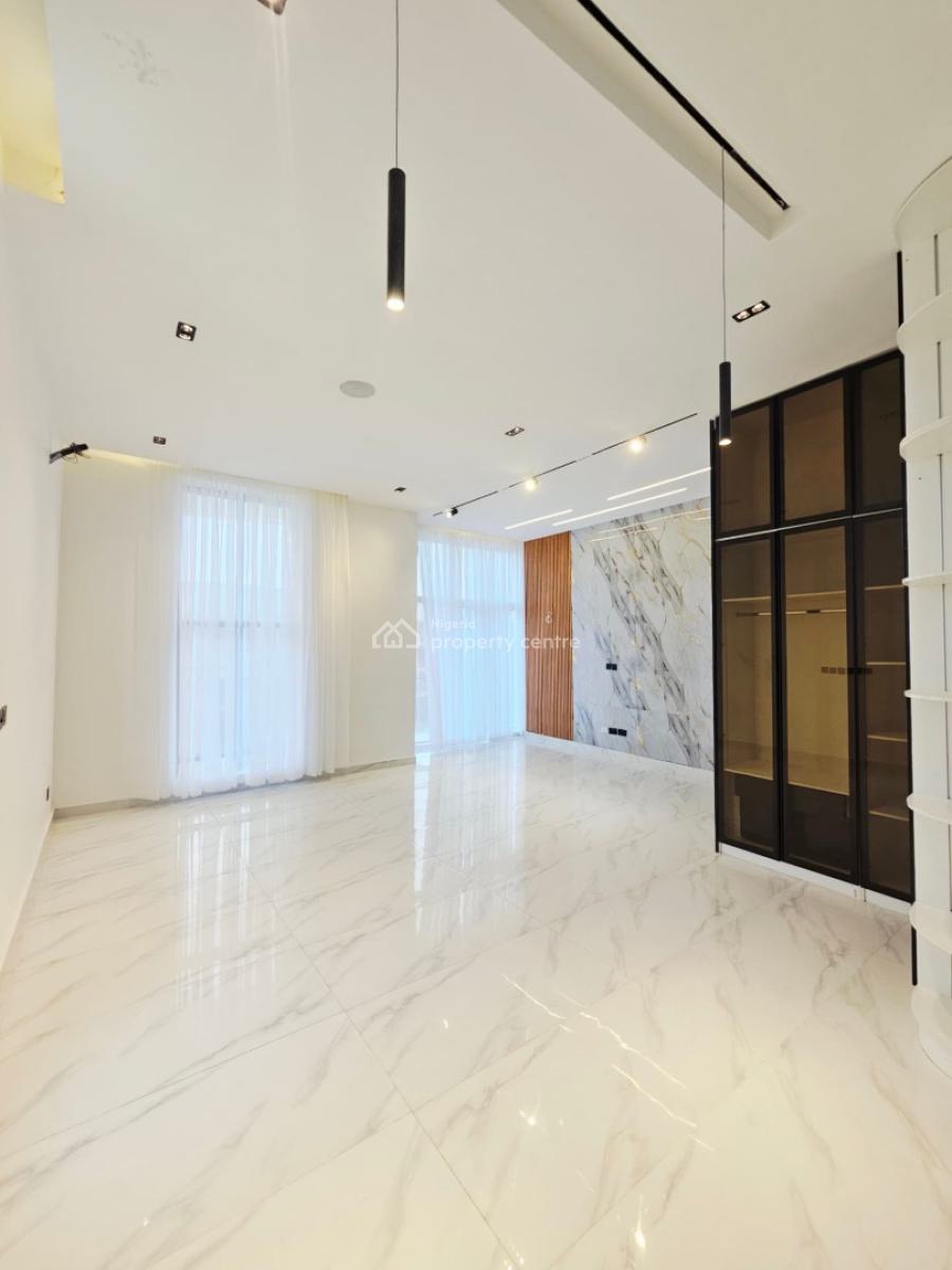 Contemporary 5 Bedroom Detached Duplex with Swimming Pool and Bq, Chevron, Lekki, Lagos, Detached Duplex for Sale