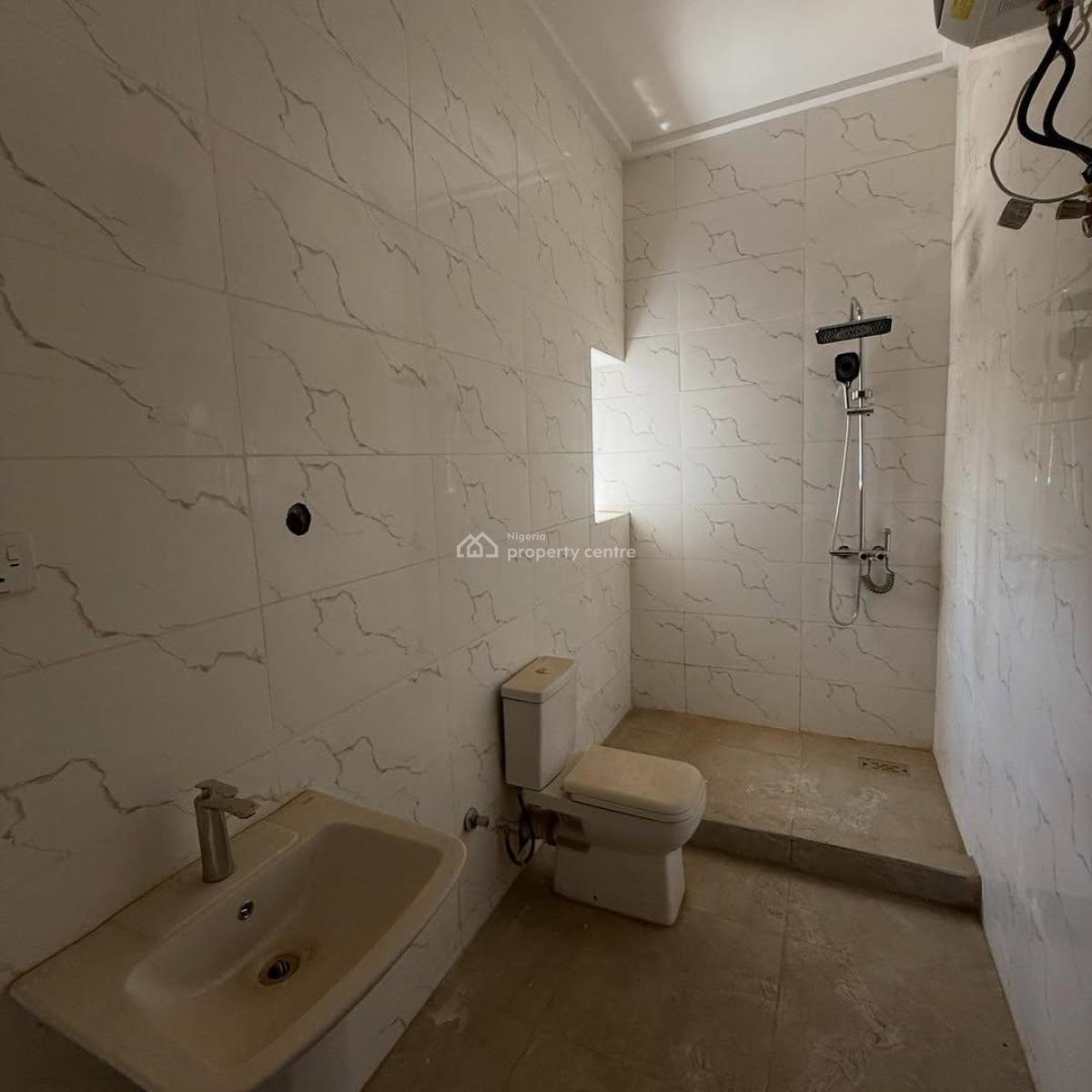 Brand New 4 Bedroom Spacious Terrace Duplex with Bq, Kado, Abuja, Terraced Duplex for Rent