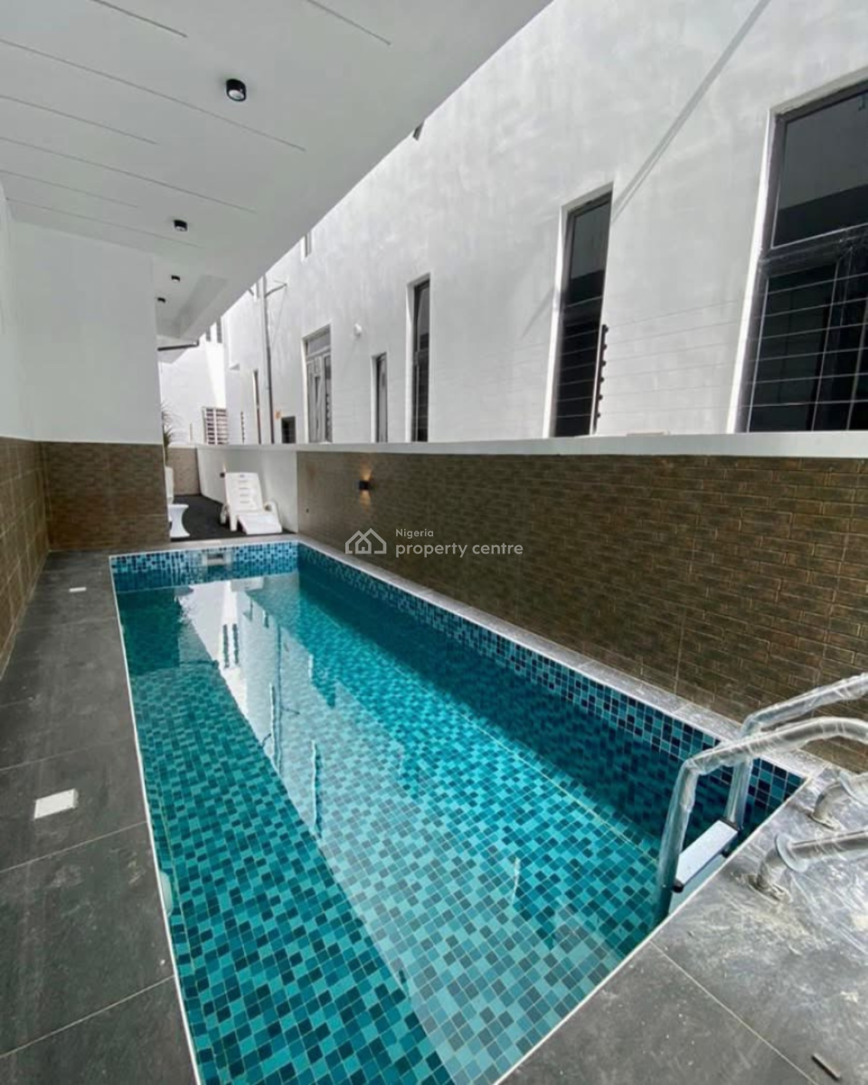Luxury 5 Bedroom Fully Detached Duplex with Swimming Pool and Bq, Lekki, Lagos, Detached Duplex for Sale