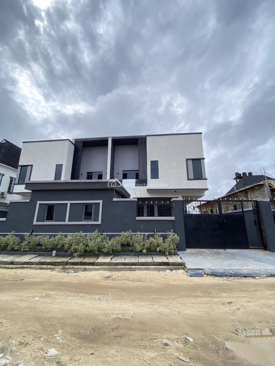 Elegantly Finished Modern 4-bedroom Semi-detached Duplex with Bq, Sangotedo, Ajah, Lagos, Semi-detached Duplex for Sale