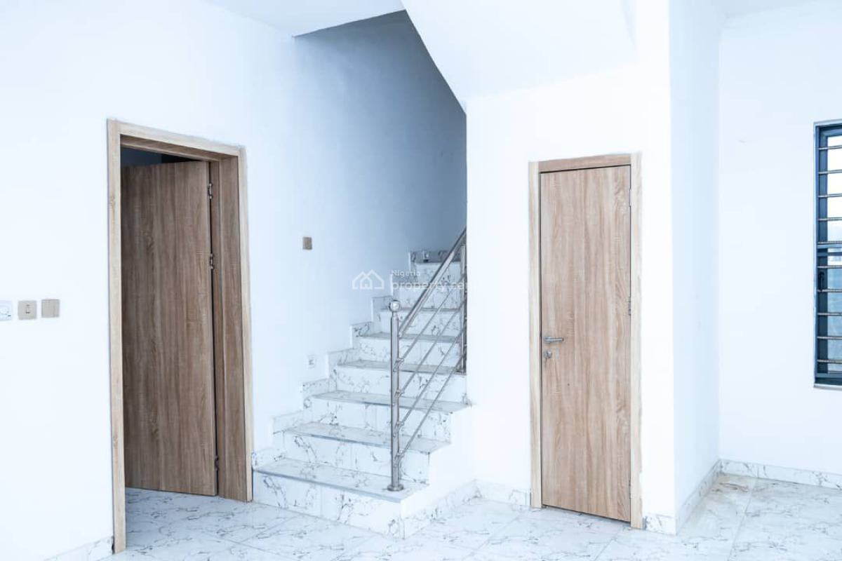 Elegant 5-bedroom Semi-detached Duplex with Bq & 3 Lounge Spaces, Sangotedo, Ajah, Lagos, Semi-detached Duplex for Sale