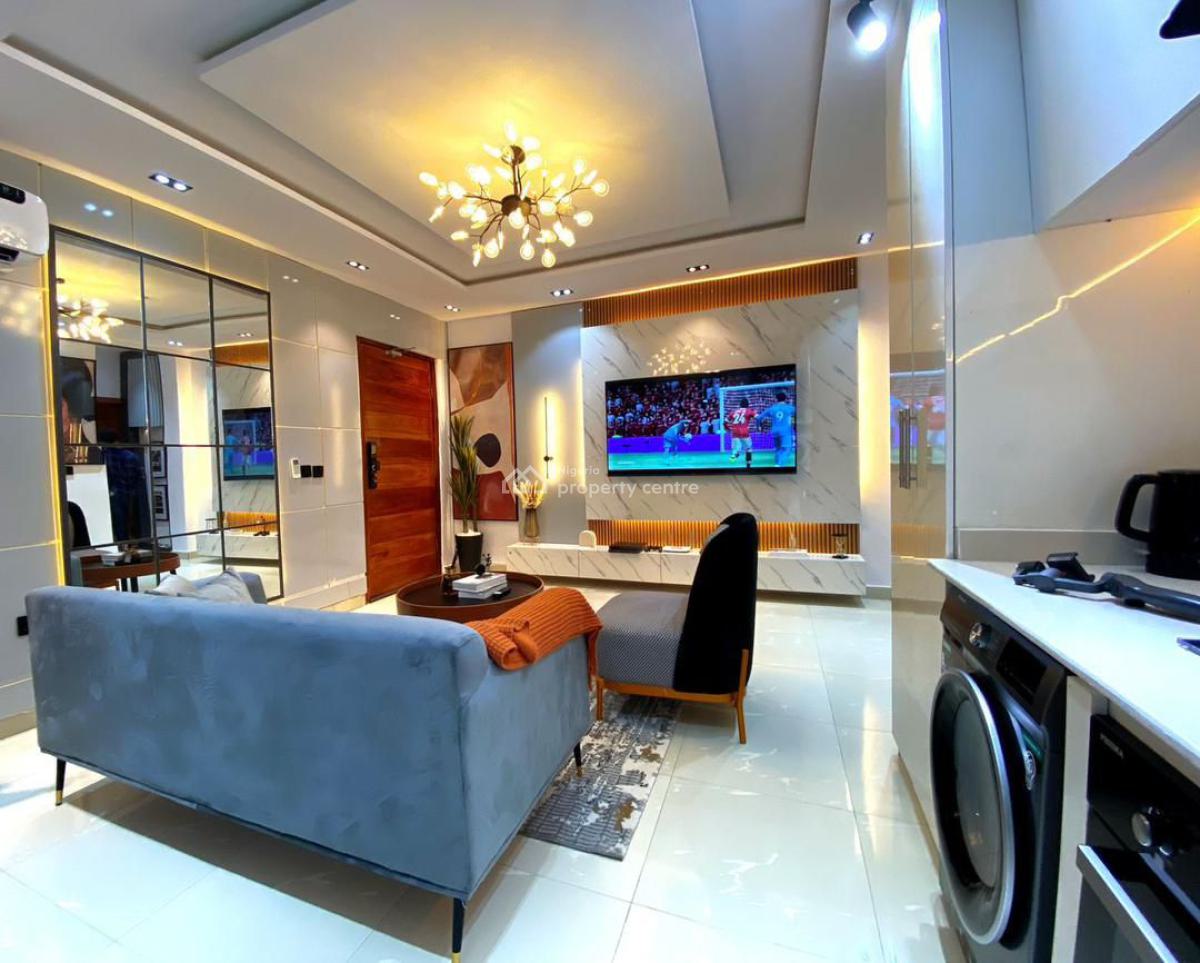 Luxury 1 Bedroom Serviced Apartment with Pool, Gym and Super Market, Ikate, Lekki, Lagos, Mini Flat (room and Parlour) for Sale