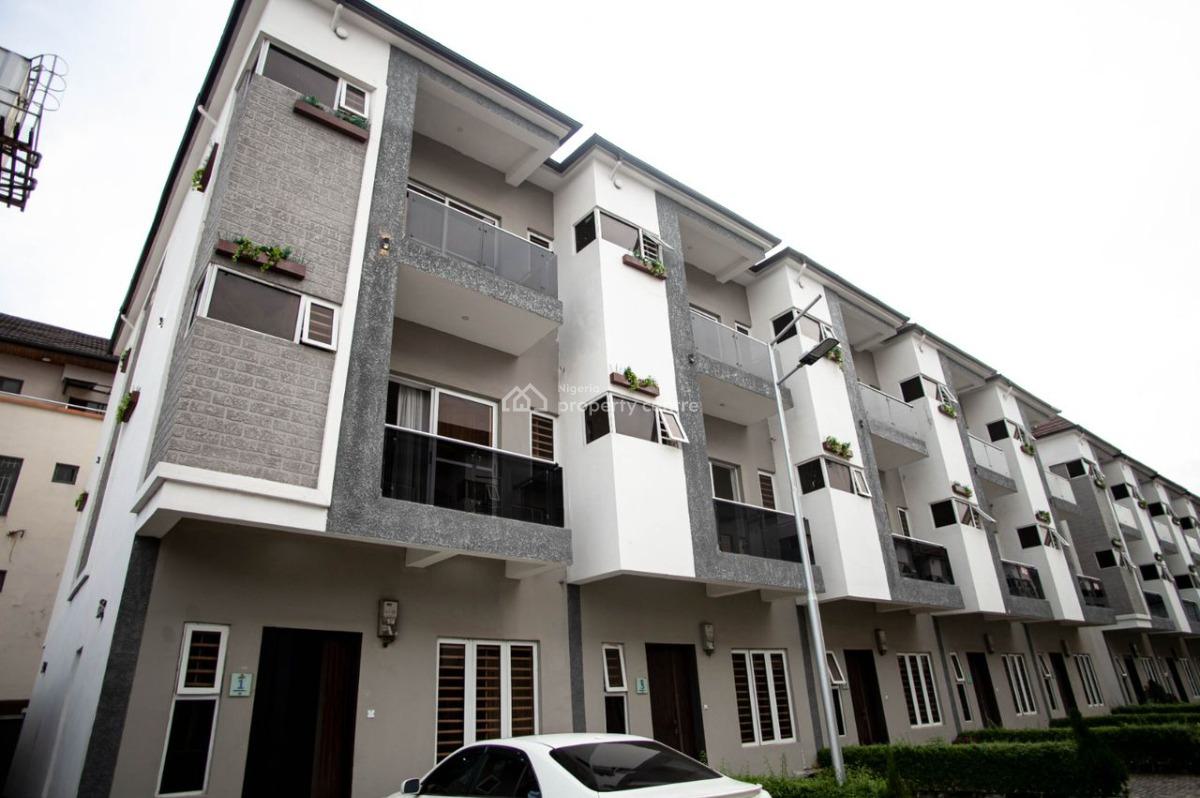 4 Bedroom Terrace Duplex Plus Bq in a Mini Estate, Ikate, Lekki, Lagos, Terraced Duplex for Sale