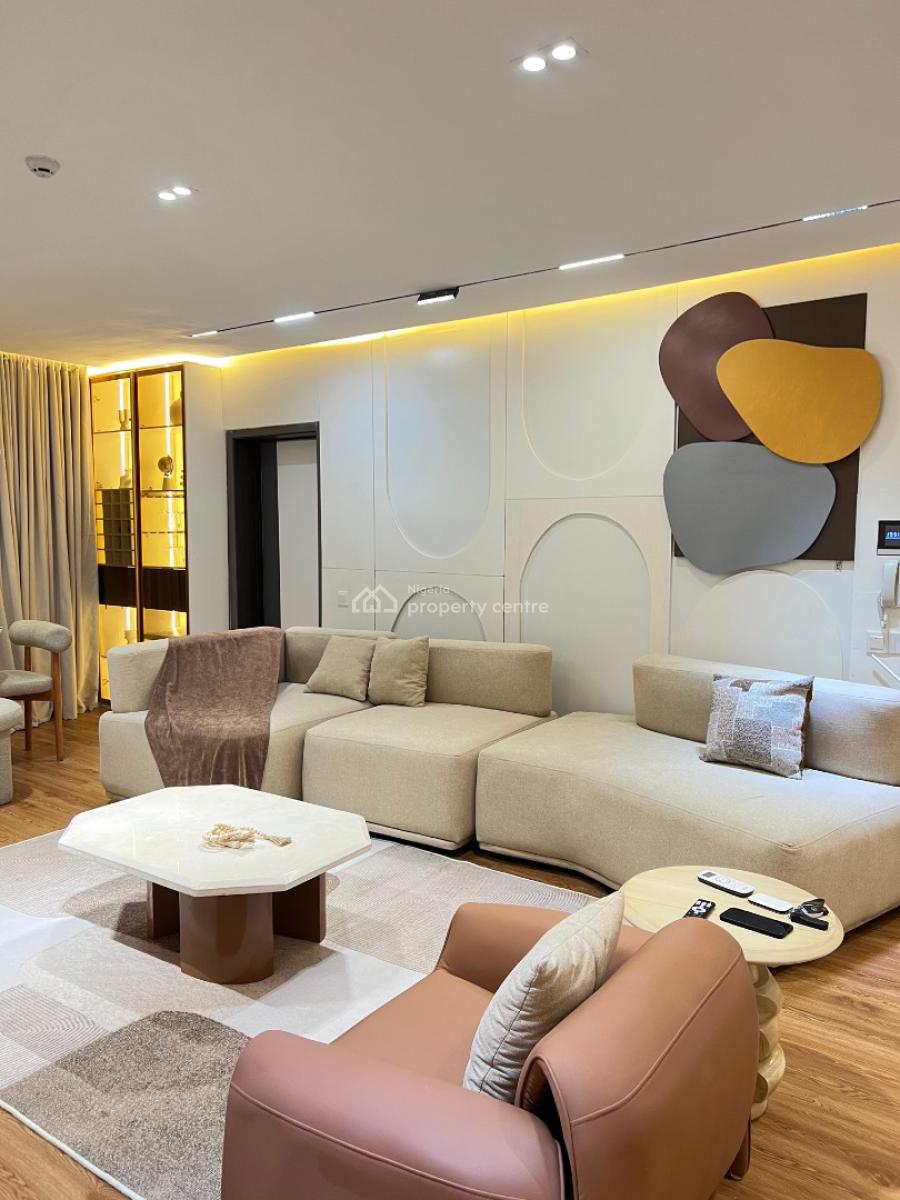 Luxury Smart 2 Bedroom Brand New Service and Furnished Apartment, Lekki Right, Lekki, Lagos, Flat / Apartment Short Let